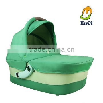 Homey unique green baby bed baby cot/crib