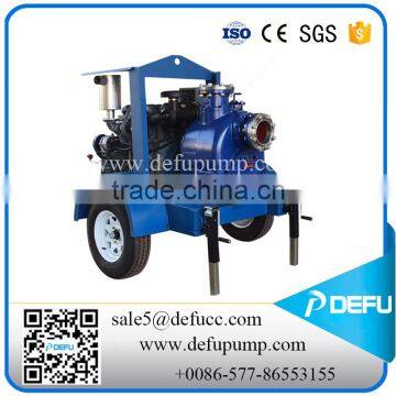 diesel engine self priming pump, high flow flood pump