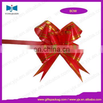 nice decorative red pull bow on holidays