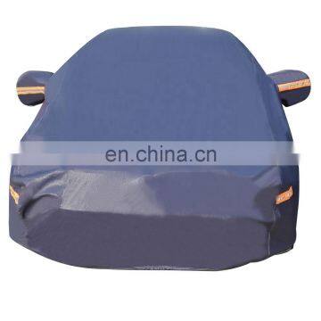 Car Cover With Lock A7 Dark Blue All Weather Protection Waterproof Breathable Anti Dust Rain