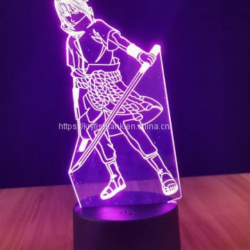 Cartoon characters 3D led light lamps LED night Light  wholesales