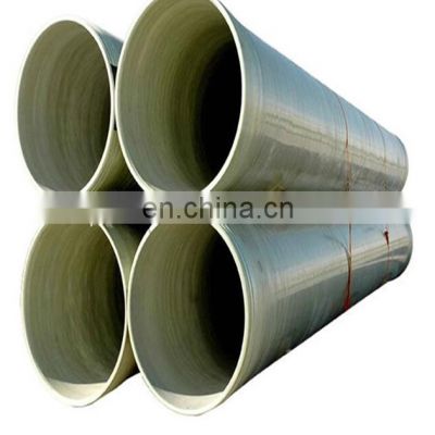 Cheap fiberglass Winding FRP round FGD pipe price