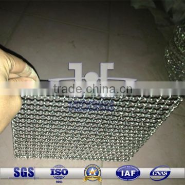 Stainless Steel, Galvanized Crimped Barbecue Wire Mesh Square Type