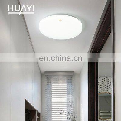 HUAYI New Product Minimalism 12w 18w 24w Living Room Restaurant Indoor Simple LED Modern Ceiling Light