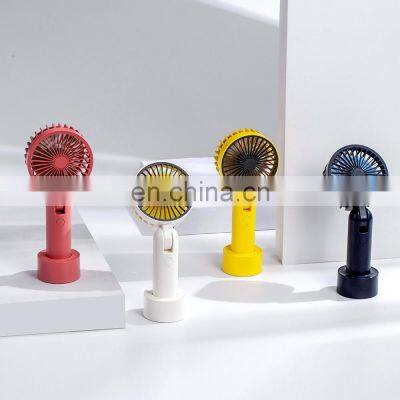 HOT Summer Selling  180 degree adjustable Mini  Portable Fan with 1200mah Battery Capacity