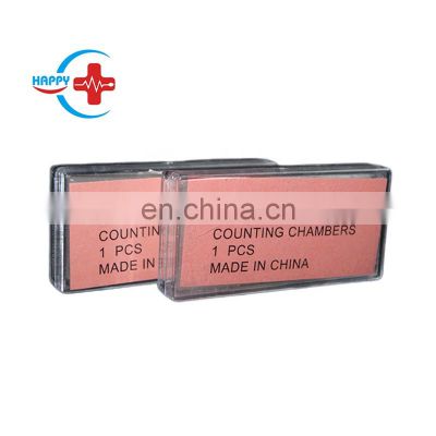 HC-B028D Medical/Lab Blood cell counting chamber / blood cell counting plate/red white blood cell count