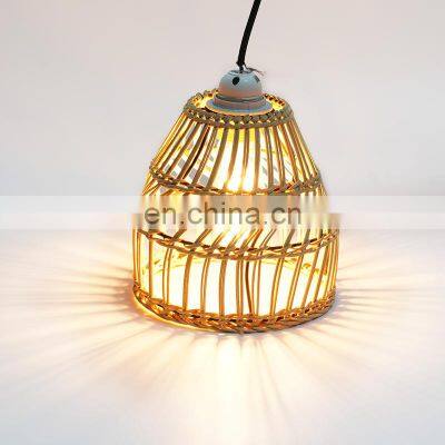 Home Decor Woven Light Ceiling light lampshade sitting room small rattan lamp shade