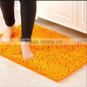 loop pile luxury microfiber chenille shaggy bath rug