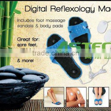 Health magnetic foot massage shoes