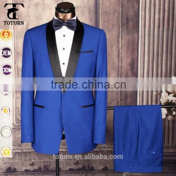 High Quality High-end Italian Style Direct Manufacturer OEM One Button Formal Wear Two Pieces Wedding Dress Suits For Men                        
                                                Quality Choice
