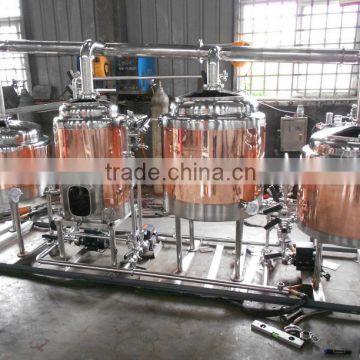 China Ruijia 1bbl micro stainless home brewery for sale, mini restaurant beer brewing equipment