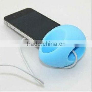 Best seller Mini silicone speaker for iphone 4/4s