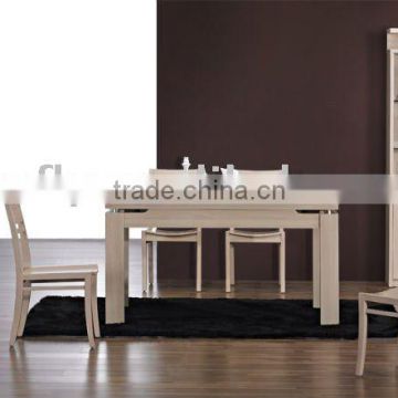 White beech dining room furniture