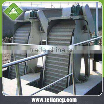 The garbage disposal waste water treatment equipment Scoop Type sewage treatment machine aluminum Grille