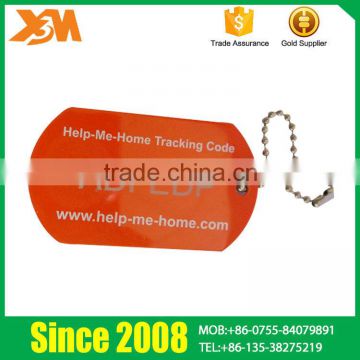 Bright Color Noticeable Name Printing Promotional Metal Dog Tag