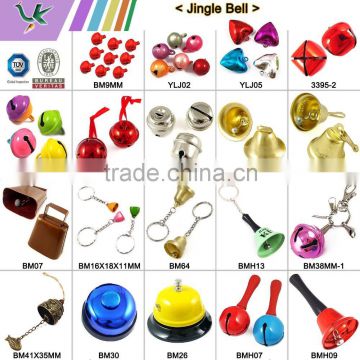 Solid heavy polished Ship Craft Hand brass bell, Star Key Chain Bell,Cat Bell ,Christmas Craft Bell,Brass Jingle Bell
