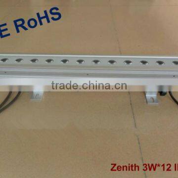 dmx 3w*12 recessed led wall wash