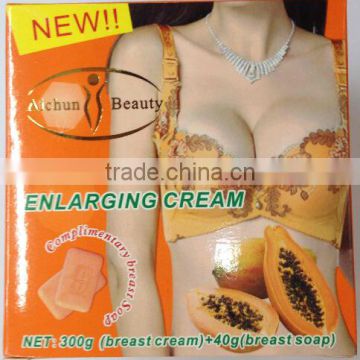 Aichun Beauty 300g best papaya herbal breast enlargement cream + 40g breast enhancement lifting soap