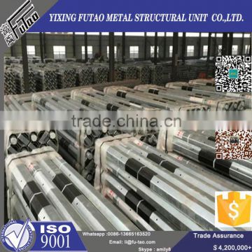 High quality galvanized hot-sale steel tubular telecommunication pole