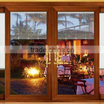 2120/2180 teak facade curved sliding door