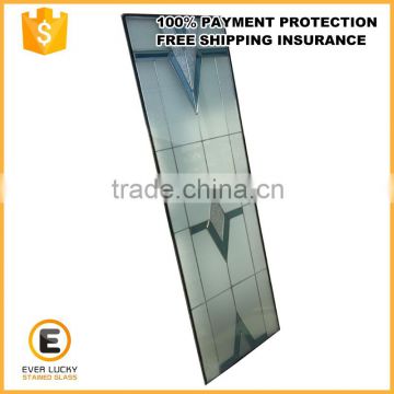 stained high quality transparent glass for home door