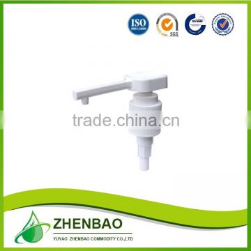Widely used superior quality plastic hand lotion pump 28/400 from Zhenbao factory