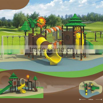 Commercial outdoor playground playsets