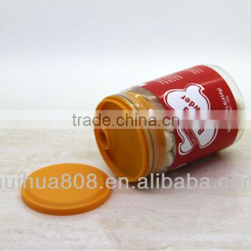 2000ml wide mouth plastic jar hermetical bottle manufacture