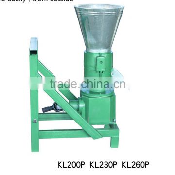 New condition small wood pellet press machinery for family use