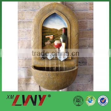 2015 cute beautiful Outdoor Stone carving fountains
