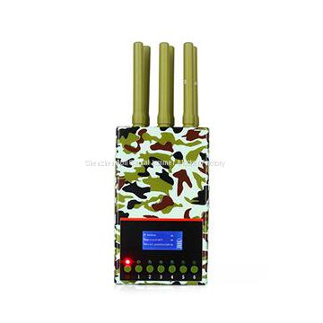Portable WiFi GPS 4G Wimax Mobile Phone Jammer