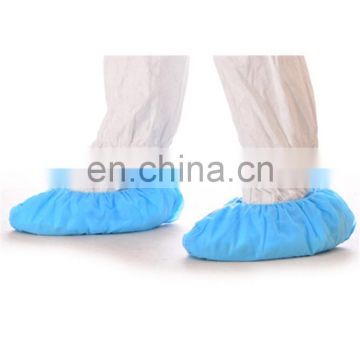 Anti slip pp disposable shoe cover with elastic for hospital