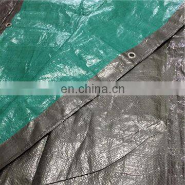 Factory outlet sliver tarpaulin with reinforced corner