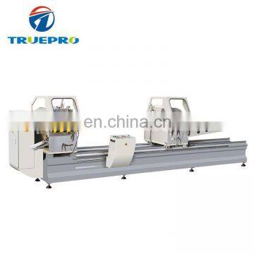 China OEM CNC upvc pvc aluminum double head cutting machine fabrication aluminum