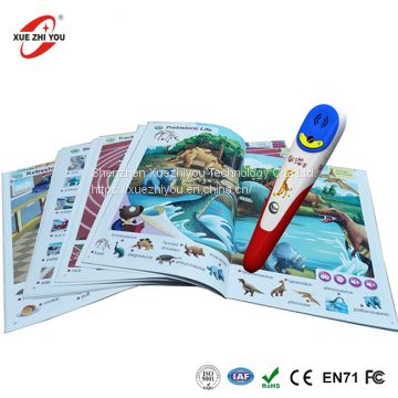 Educational Toy Reading Pen for Kids Language Learning English Smart Kids Talking Pen with Audio Book