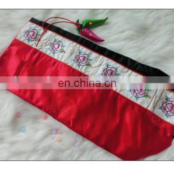 Korean hanbok bag Embroidery Korean hanbok bag Red Black colour