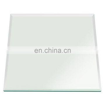 42" 60" inch rectangle tempered glass tops bevelled edge  1/2" thickness