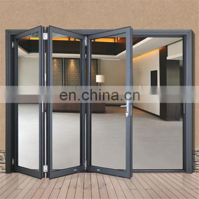 Easy installation exterior interior sliding bi-folding aluminum doors