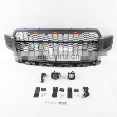 Offroad Grille With LED Light for F-150 2018 4x4 Accessory Maiker Manufacturer ABS Car Grille