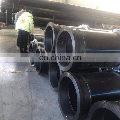 China manufacturer WYUAN brand dredge pipe rubber hoses  hdpe pipe od 160 pn 16 12m