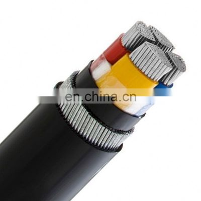 0.6/1kV copper conductor XLPE insulated PVC sheathed  low voltage underground cable 4x10