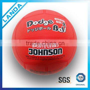 colorful soft rubber handball and rubber dodgeball