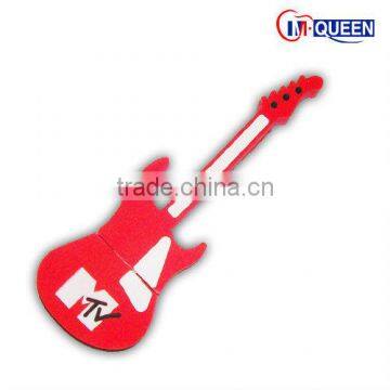 cheapest popular PVC guitar shape usb flash drives