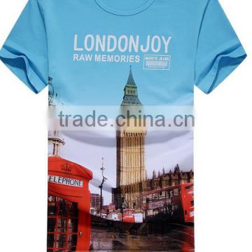 Top Quality Three-Dimensional Printer T Shirts Ali Export Company Wholesale Factory Price/ T-Shirt in Your Own Custom Design