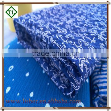 100% cotton seersucker/modal cotton spandex fabric high quality