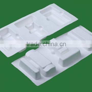 2016 Shenzhen Hot selling new products paper biodegradable tray for electronics packaging assessories