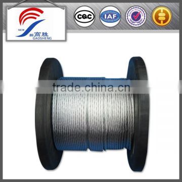 6x19+FC High Quality ungalvanized steel wire ropes