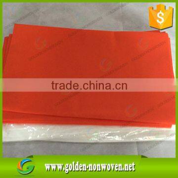 Multi-colors PP tnt spunbond nonwoven table cloth/45/50gsm non woven table cloth/Square Shape Non-woven disposable table cover