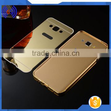 In Stock Aluminum Mirror Bumper Case,Metal Back Cover For LG G4