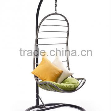 Modern and popular PE rattan swing chair